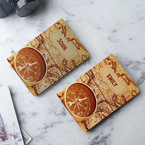 Couple Passport Holder Set Of 2 - Personalized With Your Names #TOP3