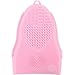 ScivoKaval Makeup Brush Cleaner Mat Mitt Glove Silicone Cosmetic Cleaning Scrubber Tool for Face Brushes and Eye Brush Washing Pad Pink