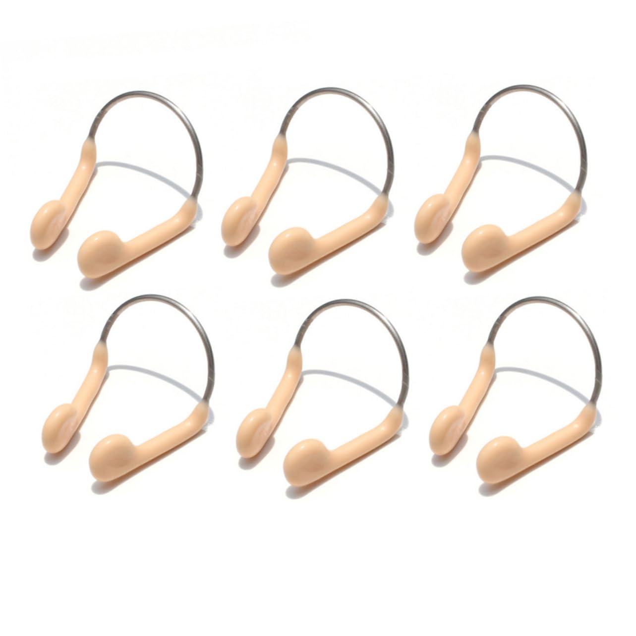 SUPVOX Attrezzatura da Nuoto per Adulti Clip Nasali per Nuotatori Accessori per Adulti E Clip Nasali in Filo Metallico Clip Nasali per Nuoto Clip Nasali per Nuoto Acciaio