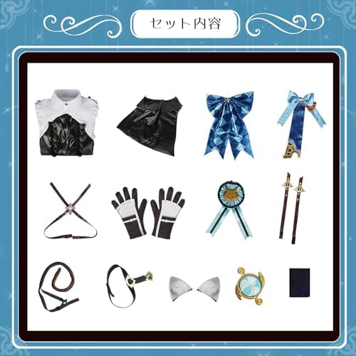 [milky time] 原神 コスプレ ハロウィン アニメ キャラクター レディース genshin 詳細画像5