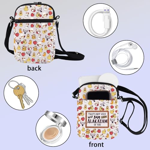 ZJXHPO Hotel Inspired Cross Body Bag-Messenger - Morningstar Carry On Anime Duck Shoulder Bag (Alakazam CB)3