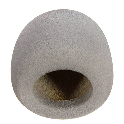 Galaxy Audio WS-HSO Replacement Windscreen for Omni Headset Microphones, Pack of 5, Beige