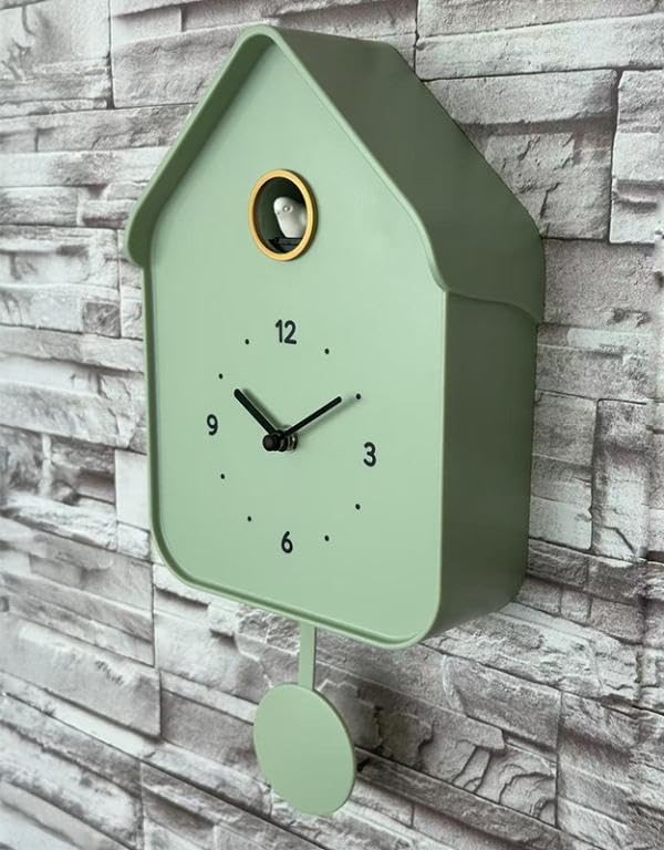 Horloge Coucou Vert 20.6x39cm