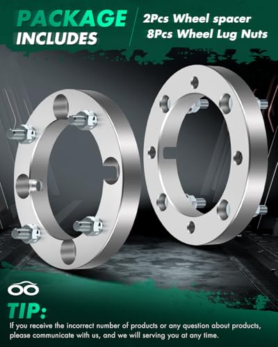 Image of SCITOO 1 inch Wheel Spacers 4x156 for Polaris RZR 900 2Pcs