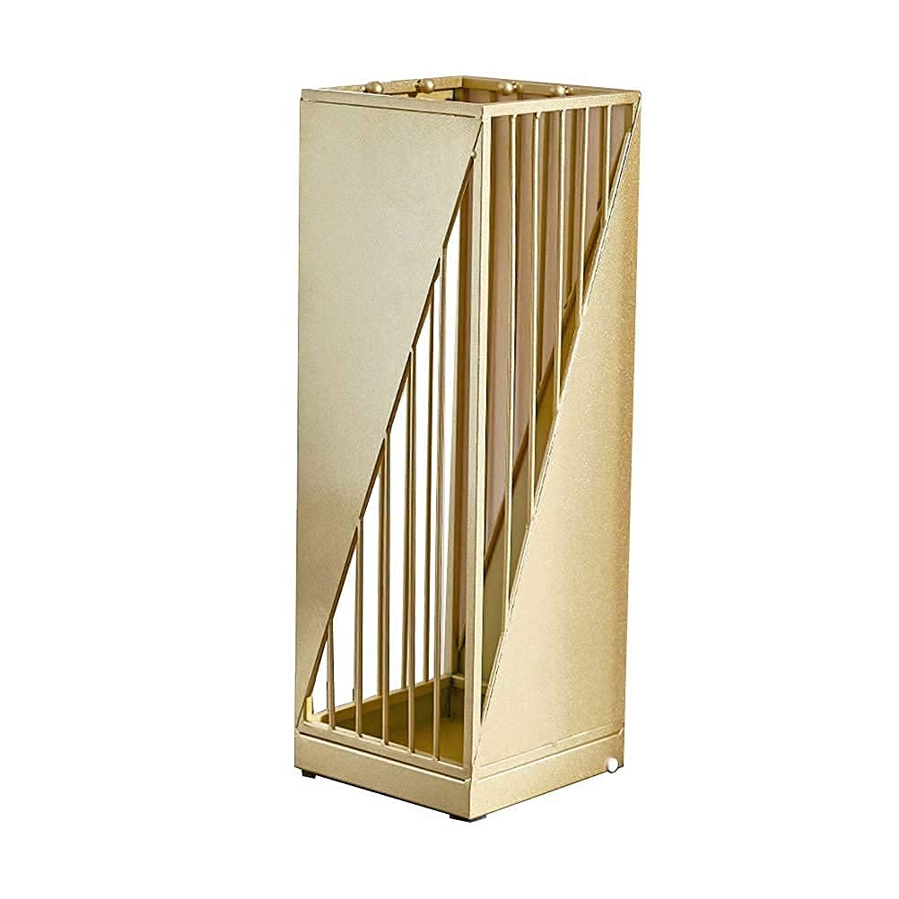 WXPGFEQ Umbrella Stand, Umbrella Stands,Umbrella Stand Nordic Creative Iron,Hanging Foldable Umbrella,Waterproof and Rustproof Umbrella Bucket/White