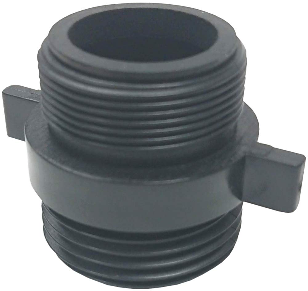 Merriway Black Bh07178 Tap (Faucet) Connector 24Mm Screw On Hose Adaptor