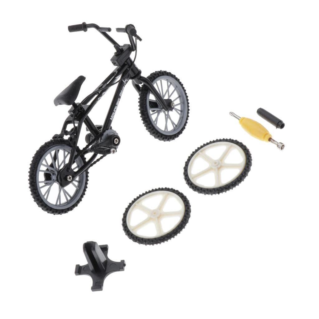 Giocattolo BMX Finger Board Bicicletta per Bambini, Nero