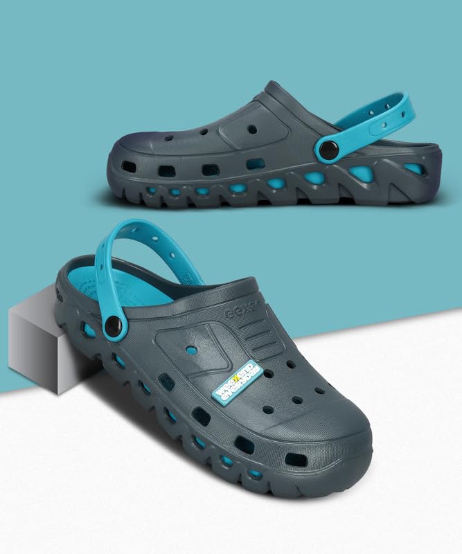 Image of PARAGON Eeken EVK10916G Men's Clogs| Durable, Lightweight and Comfortable | Easy Wear Slip On with Rubberised Sole for Better Grip | Easy Washable