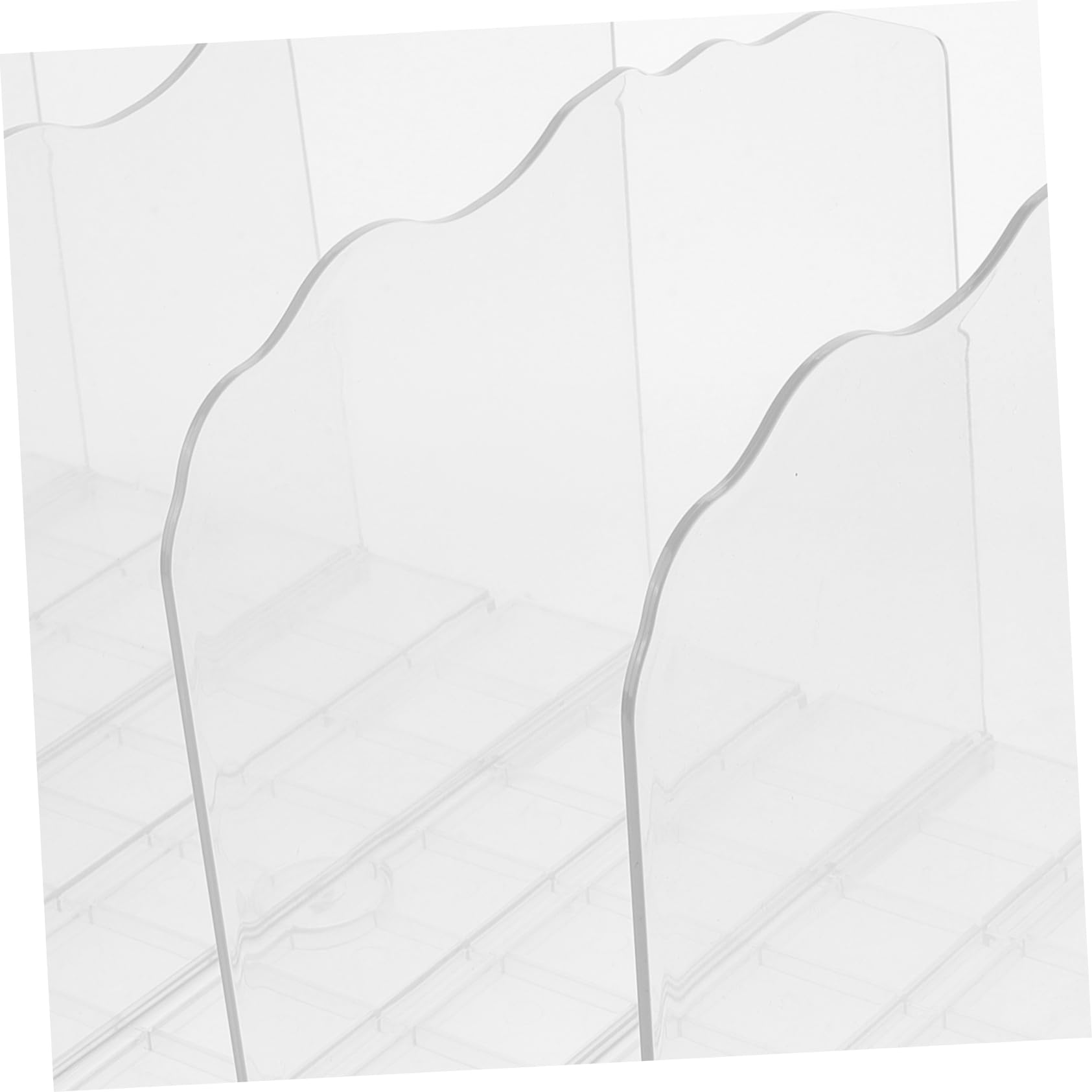 WOONEKY Organizador De Almacenamiento De Bolsos Reutilizable Estante Modular Plástico Para Armarios