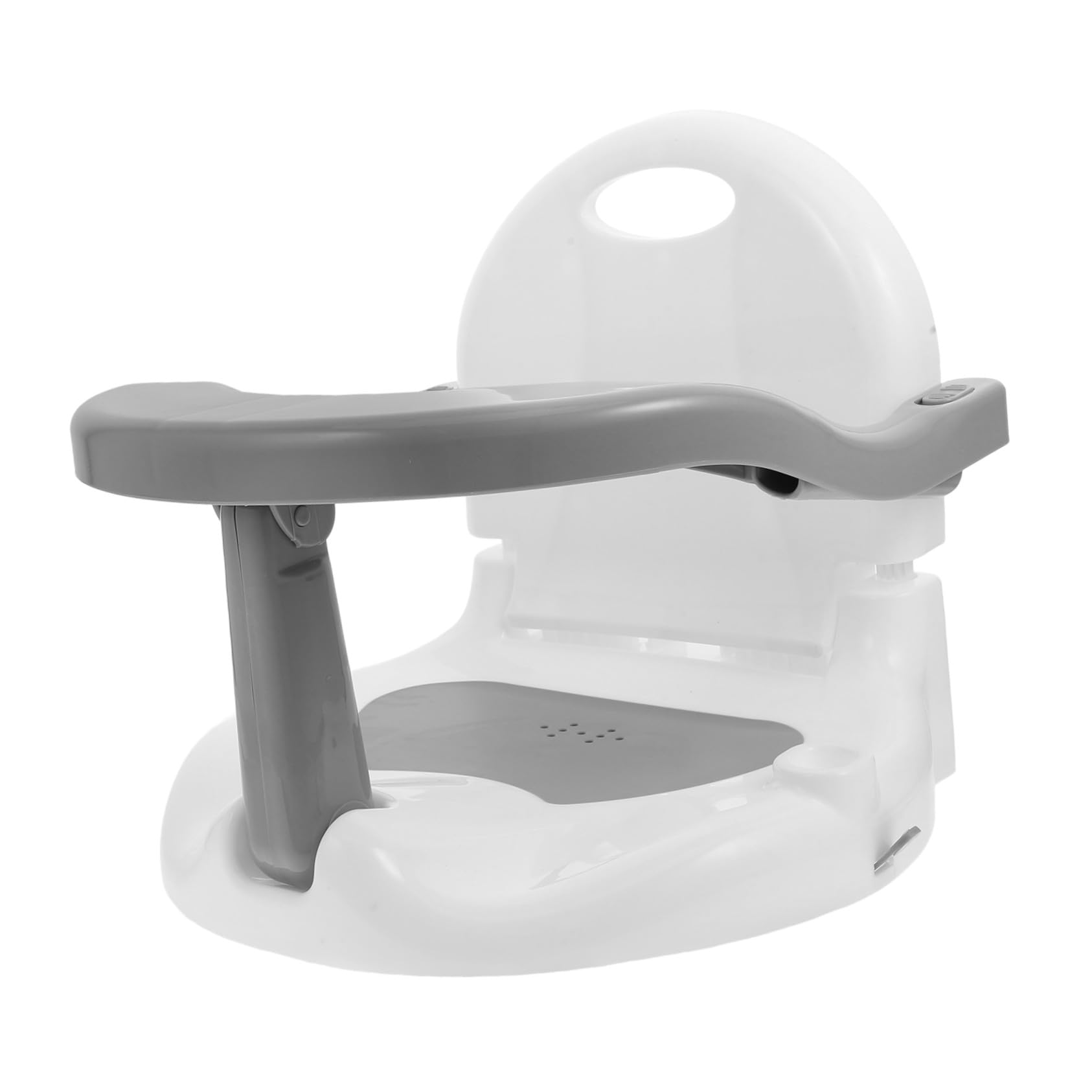 Milisten Babysitz Badewanne Monate Abnehmbar Rutschfest mit Saugnäpfen Tragbar Babybadewanne Sitz für Sicheres Baden Dusche