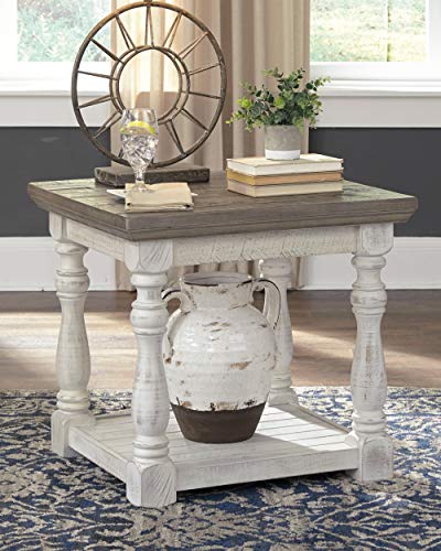 Signature Design By Ashley T814-3 Havalance Farmhouse Square End Table thumb #1