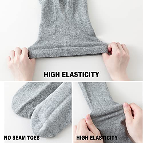 Image of EPEIUS Baby Girl Tights Thick Cable Knit Leggings Little Girls Cotton Stockings Pantyhose for Toddlers Child 2-10 Years