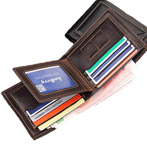 Carteira Masculina Couro Porta Cartão Documento Baellerry