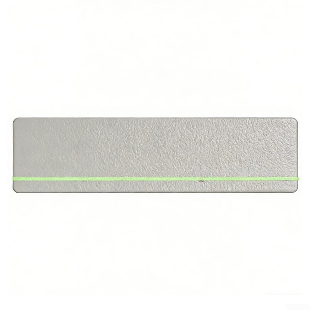 Tira de agarre antideslizante para exteriores, 76 x 20 cm, cinta de tracción resistente que brilla en la oscuridad, alfombrilla resistente a la intemperie, para escaleras y suelos de exterior
