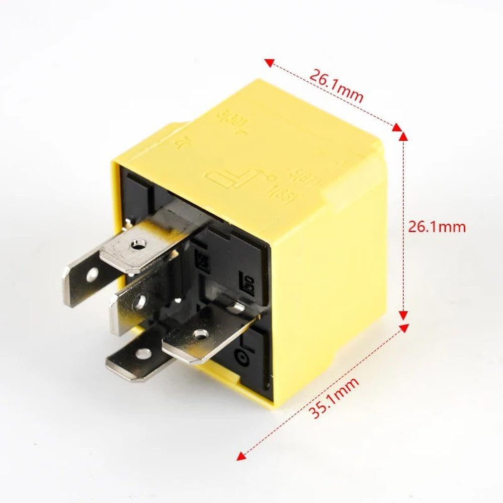 Tres Relés Automotrices 4RD 007 794 De 12 V CC Adecuados Para Benz Ventilador De Aire Acondicionado Y Bomba De Combustible. piezas de repuesto(20 pcs 5PIN 12V)