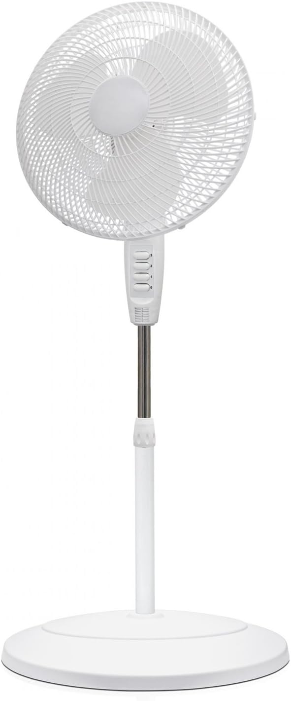 FanFair Adjustable Oscillating Pedestal Fan (18-Inch)