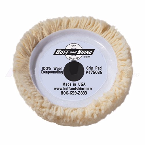 Buff and Shine 7503 GT 4 Ply Twisted Wool Grip Pad