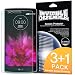 LG G FLEX 2 Screen Protector - Invisible Defender [3+1 Free/MAX HD CLEAR] Perfect Touch Precision High Definition (HD) Clear Film (4-Pack) for LG G FLEX 2