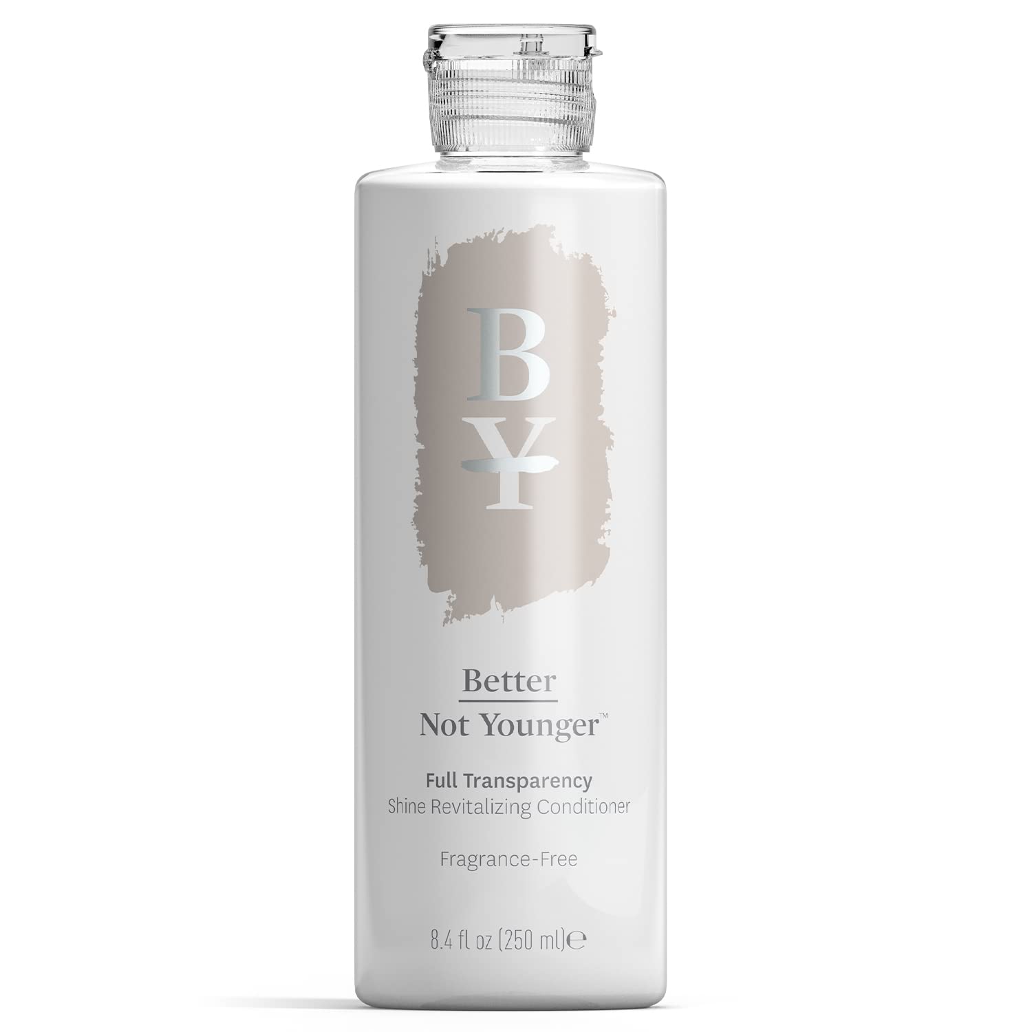 Better Not YoungerFull Transparency Shine Revitalizing Conditioner, Frangrance Free, 8.4 Fl Oz