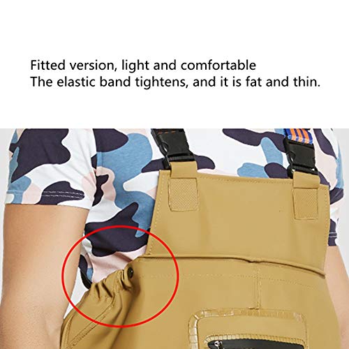 Vissen Borst Steltlopers Boot Voet Borst Waadvogel Nylon/PVC Waterdicht Vissen & Jacht Steltlopers Voor Mannen En Vrouwen 3 Kleuren Jacht Bootfoot Waterdicht - Image 4