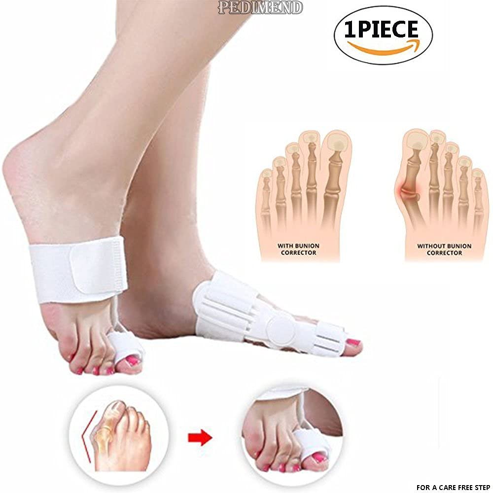 Orthopädische Hallux Valgus Schiene 1 PC von pedimendtm, Hallux Valgus Korrektur Zehen, sanft zu Ihrer natürlichen Position, für Männer und Frauen, eine Größe passend für die meisten, Foot Care