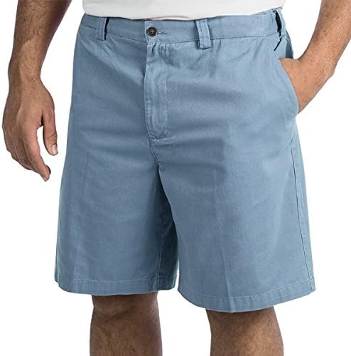 Geoffrey Beene Men's Flat-Front Twill Extender Short