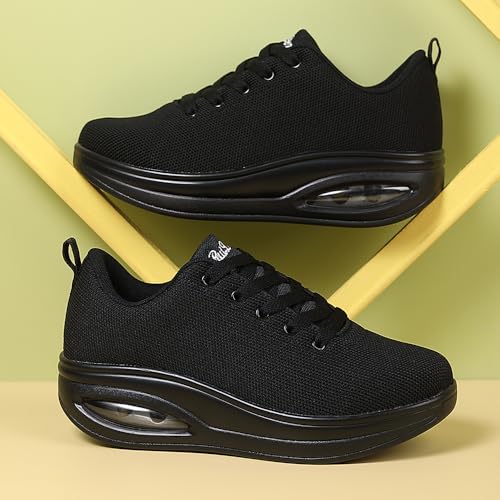 Walking Shoes for Women Air Cushion Nurse Slip Resistant Work Running Sneakers Food Service Platform Comfortable All Day Weight Light2