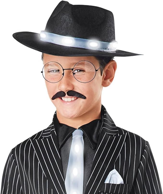 Alvogimor Retro Round Eyeglasses Clear Lens Metal Frame Glasses For Men Women Party Costume Accessories Black image 5 of 5 B0FF4RVM81