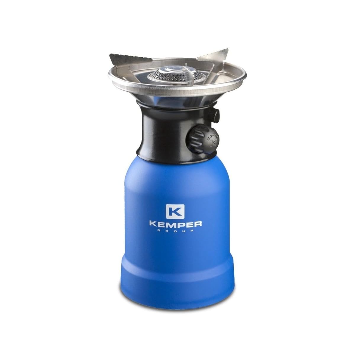 Réchaud gaz 2200W Coque ABS Piezo + 4 Cartouches de gaz 190gr KEMPER