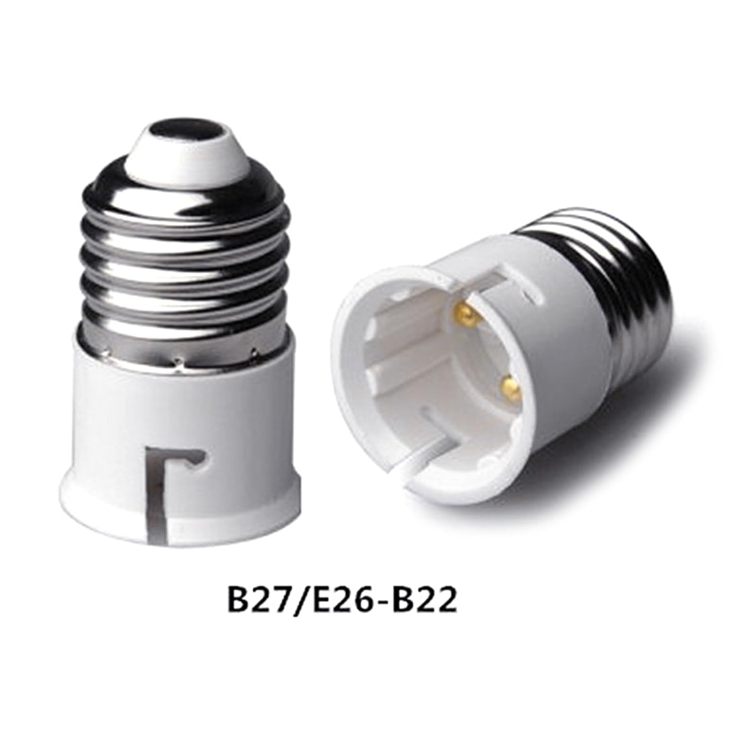 E27 to B22 Light Socket Adapter Bulb Holder Bionette Bulb Lamp Converter LED Light Accessories