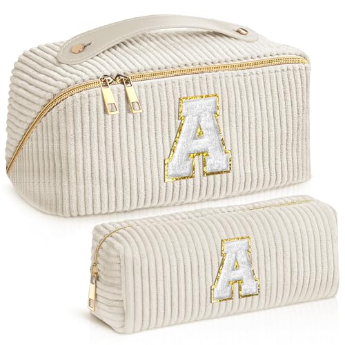 TOPEAST Valentines Day Gifts - Travel Makeup Bag for Women, Cosmetic Bag Set Travel Toiletry Bag...