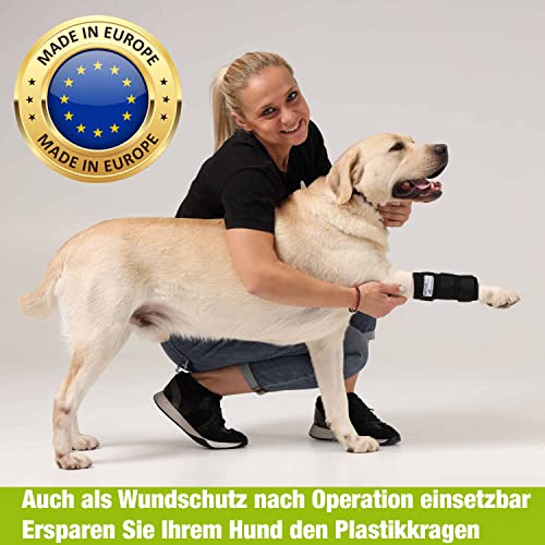 Nature Pet Sport Gelenk Bandage Gelenk- & Knochenschutz für Hunde - geeignet für Agility, Flyball und Hunde Frisbee - Bandage bei leichter Arthrose oder Leckschutz und Verbandschutz nach OP (L)