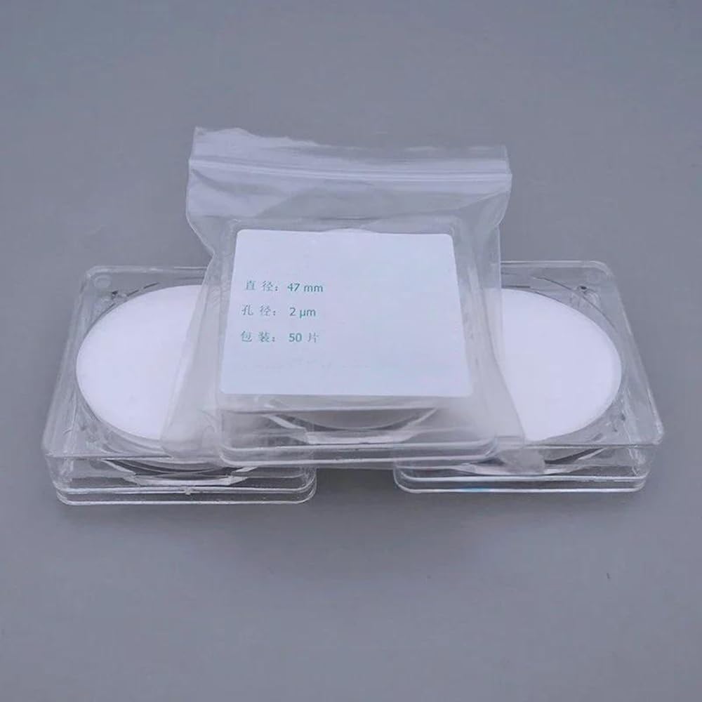 Sprzęt laboratoryjny i wyposażenie 50 sztuk/pudełko, hydrofobowa mikroporowata membrana PTFE do laboratoriów, 13 mm – 100 mm, wentylowana membrana filtrująca (standard: 0,22 μm) (70 mm)