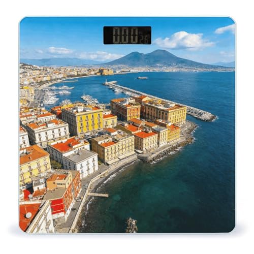 Naples balanza digital precisa para cuerpo, capacidad 180 kg miniatura 1