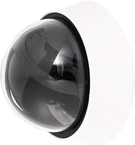 Miniatura 3 de Cúpula diseñada cubierta plástica de la cámara de seguridad CCTV CCD negro+blanco