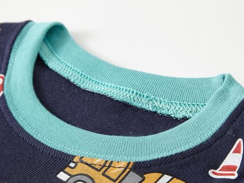 Image of Dolphin&Fish Boy Pajamas Toddler Kids Pjs Set Cotton Soft Clothes Sleepwear