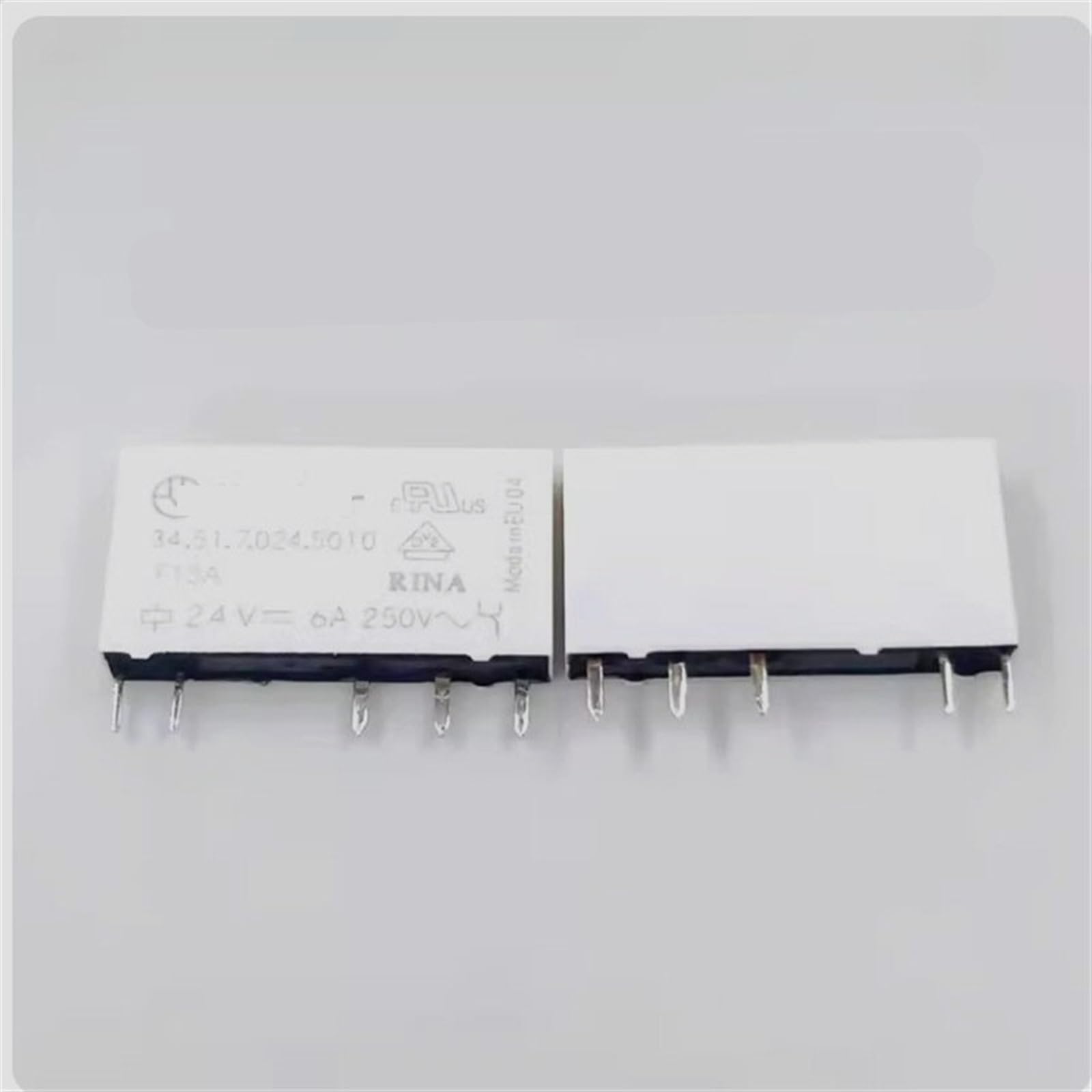 Relais étanche 34.51.7.024.5010 commutation stable 24V DC 6A 5 PIN - 2