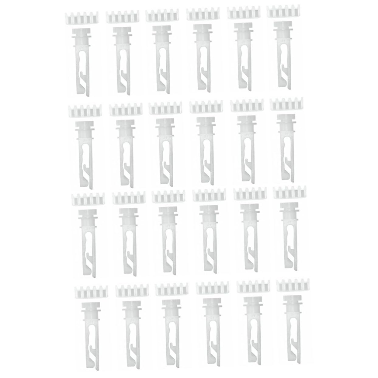 BIUDECO 24 Sets Vertical Blinds Repair Kits Comprehensive Set for Quick and Simple Replacement