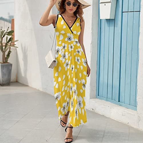 Robe évasée à fleurs fini les complexes avec sa coupe fluide