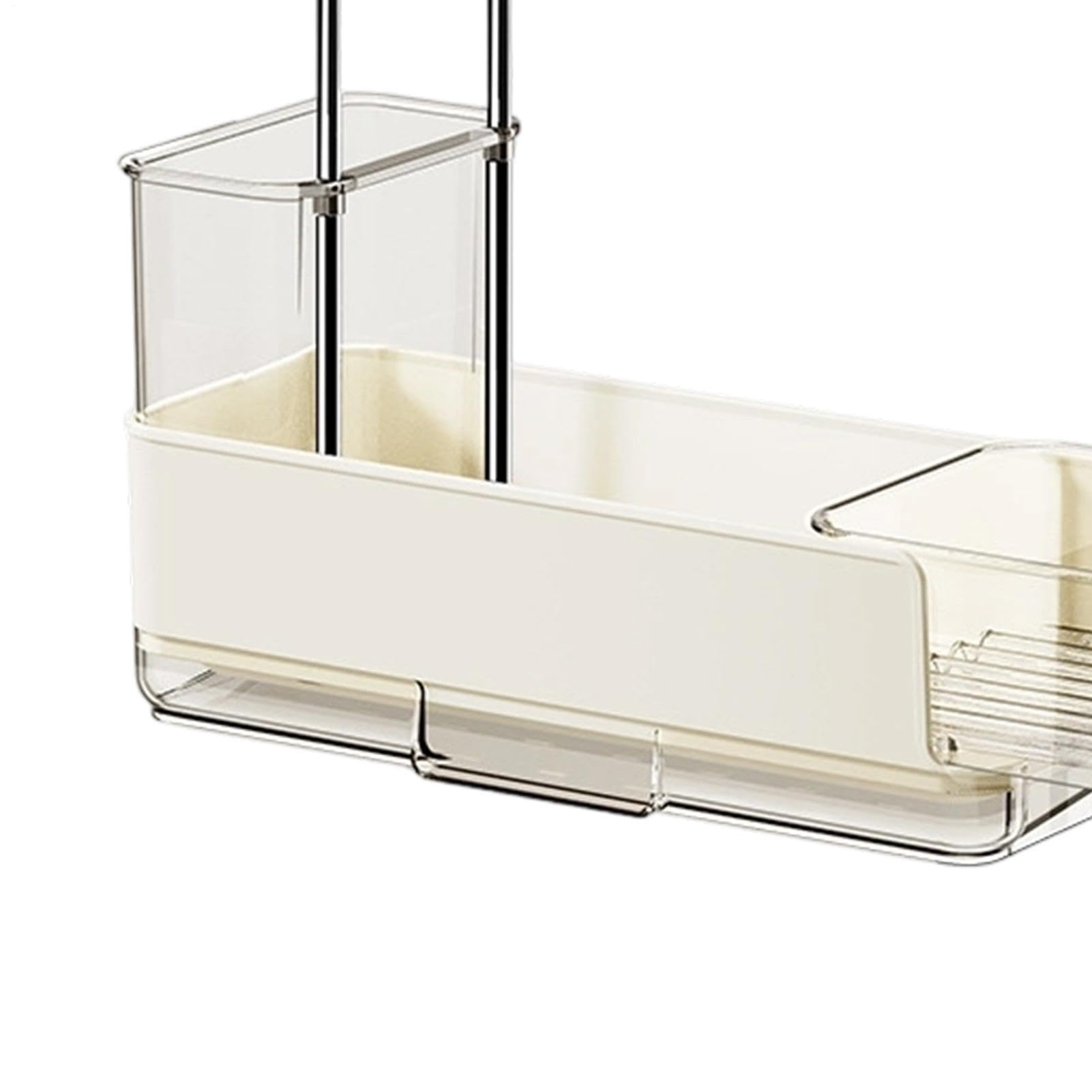 Organizer für Küchenspüle, ausziehbar, 25-38 cm, mit Tablett