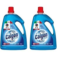 Calgon Power Gel 4 in 1 per Capi Morbidi, 2 Confezioni da 2.25l di Anticalcare per Lavatrici