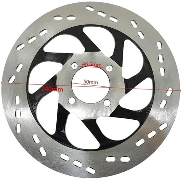240mm Motorcycle Enlarged Brake Disc Rotor Fit For EN125-2A/2E/F/2F/3E/3F EN150