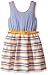 Bonnie Jean Girls' Stripe Knit To Elastic Banded Skirt Dress