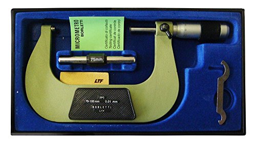 Micromètre centésimal 75-100 mm meln/4 W pour mesures extérieures de précision