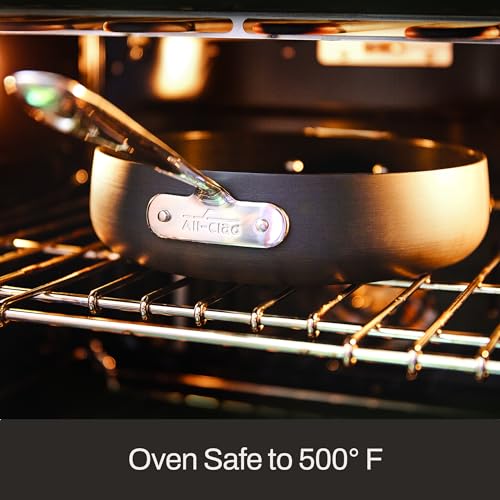 image for All-Clad HA1 Hard Anodized Nonstick Griddle 11x11 Inch Oven Broiler Sa