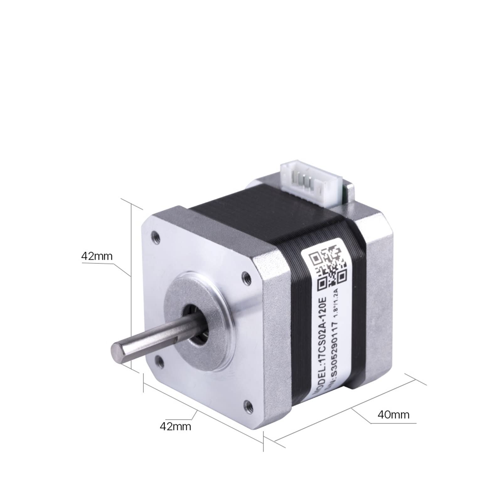 Motor paso a de 2 fases 40 mm con diámetro eje 5 for impresora 3D