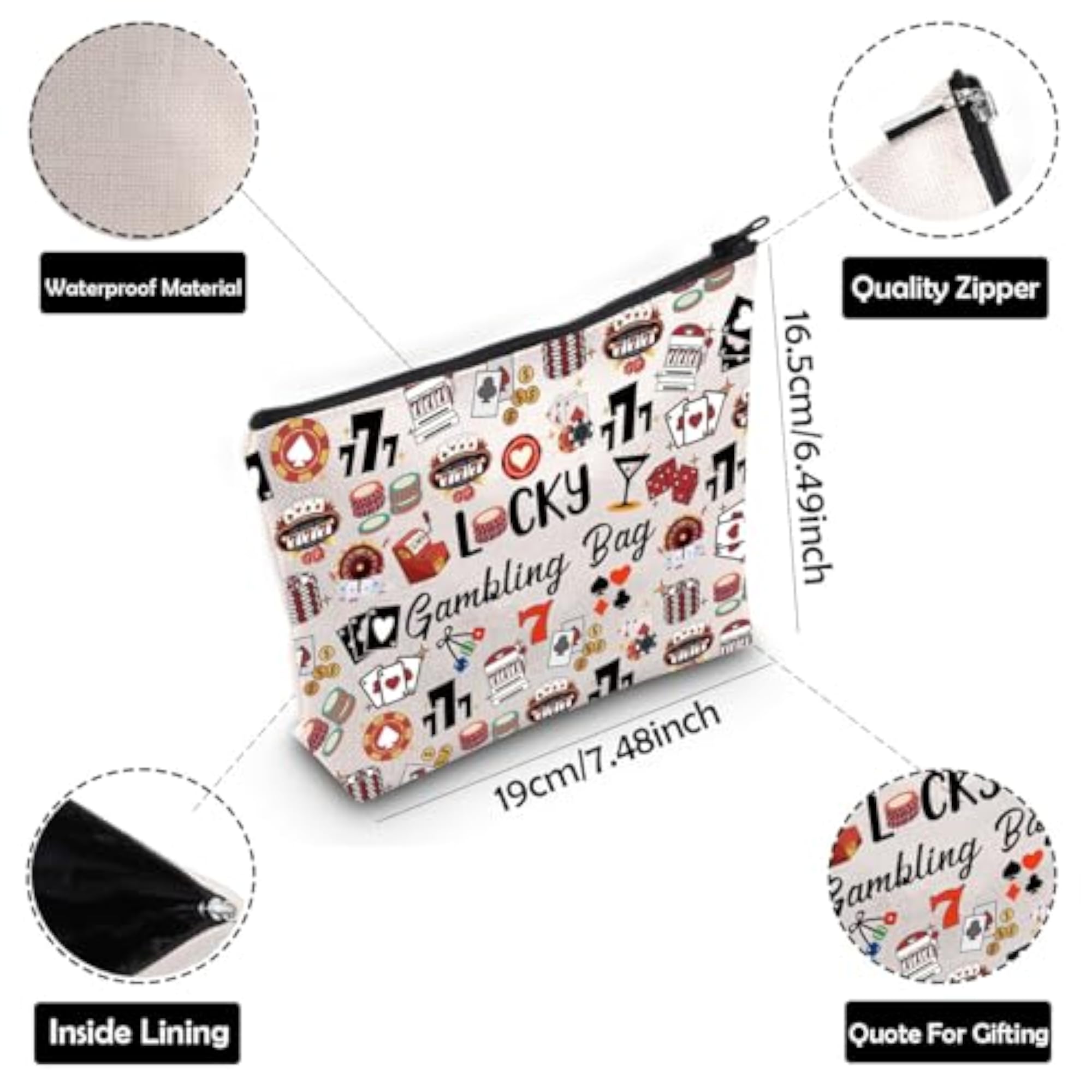 Lucky Gambling Bag for Casino Lovers
