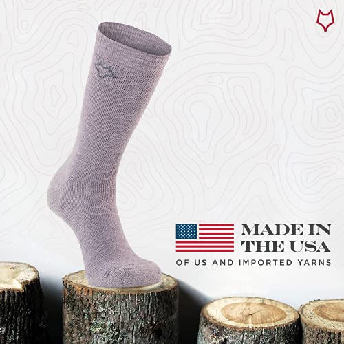 Image of Fox River Wick Dry Tramper Merino Wool Crew Socks Medium Weight Men's Hiking Sock with Moisture Wicking Fabric