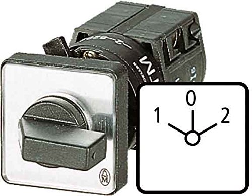 Eaton 015166 Commutateur triphasé encastrable inverseur de source 10A