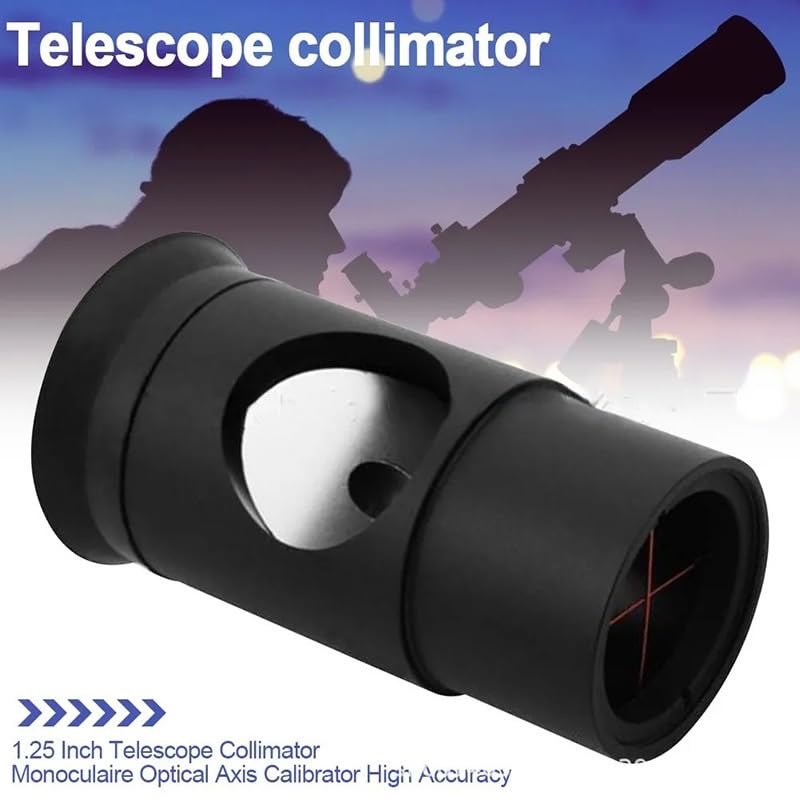 Colimador para telescopios refractores astronómicos de 1,25 pulgadas y accesorios 3